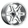 thumbnail image 1 of Ultra 208P Badlands 17x9 5x139.7 +10et Polished Wheel Fits select: 2013-2018 RAM 1500, 1994-2012 DODGE RAM 1500, 1 of 2