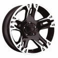 thumbnail image 1 of Ultra 235B Maverick 18x9 6x139.7 +25et Gloss Black Diamond Cut Clear Coat Wheel 2018 Chevrolet Silverado 1500, 1 of 5