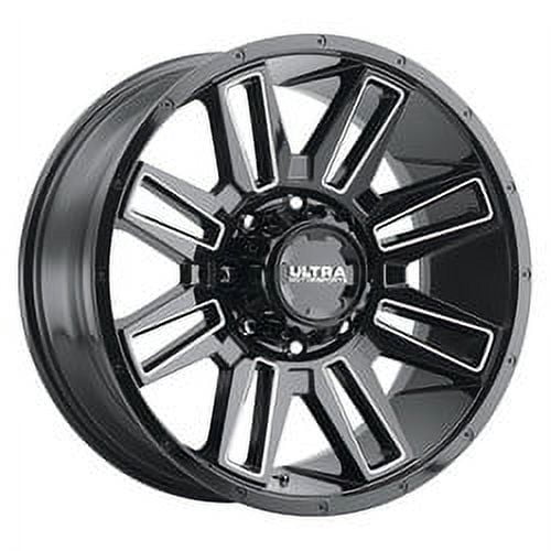 Ultra 236 Ultra 236BM Apocalypse Gloss Black Milled Wheel Rim, 18