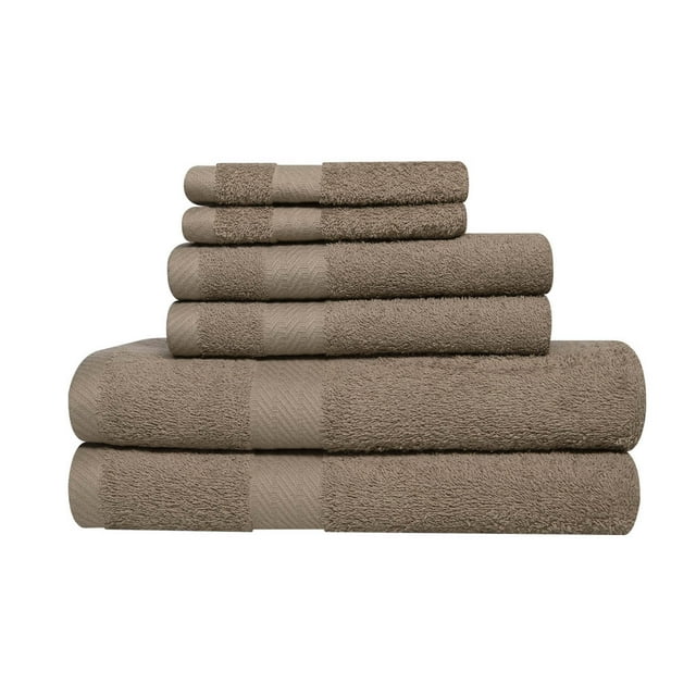 Ultra 6Piece 100 Percent Cotton Towel Set
