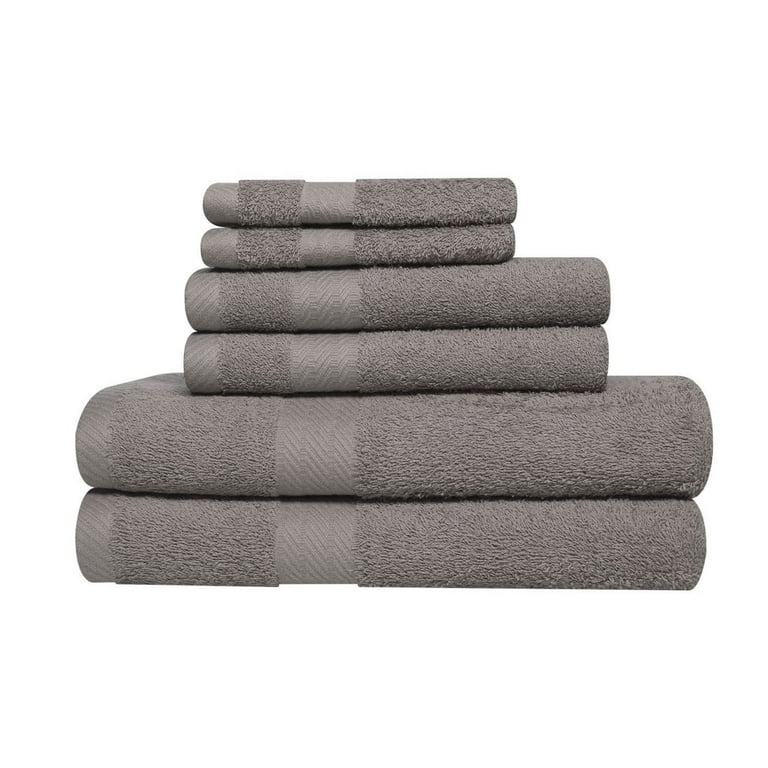 Ultra 6-Piece 100 Percent Cotton Towel Set