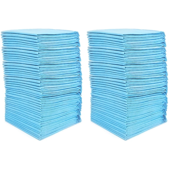 Ultra Absorbency Pet Toilet Training Pads 18" x 13" Moisture Locking Technology Turns Liquid into Gel - Perfect for Rabbits and Guinea Pigs