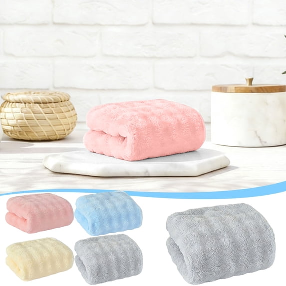 Ultra Absorbent Bath Towel Set | Soft Lightweight Cotton | Quick Dry, Multipurpose for Bathroom, Gym, Beach, Spa | Washable, Durable Gift