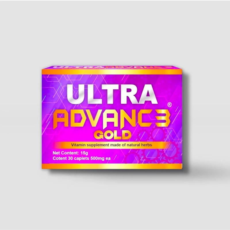 Ultra Advance 3 Gold, 30 Capsules herbal mix Reinforced
