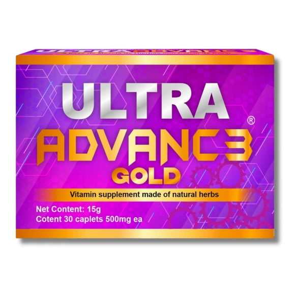 Ultra Advance Gold Ultimate Joint Support with Omega-3, Turmeric, Glucosamine Chondroitin Formula. Vegan, Non GMO, 30 Caps