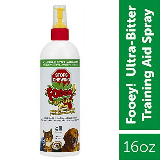 UltraBitter Training Aid Spray Chewing, Biting, Licking Deterrent for Dogs, Cats, Horses