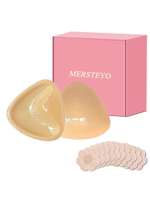 Ultra Boost Sticky Bra Inserts - Reusable Push Up Lift Pads for Bra Swimsuit Bikini