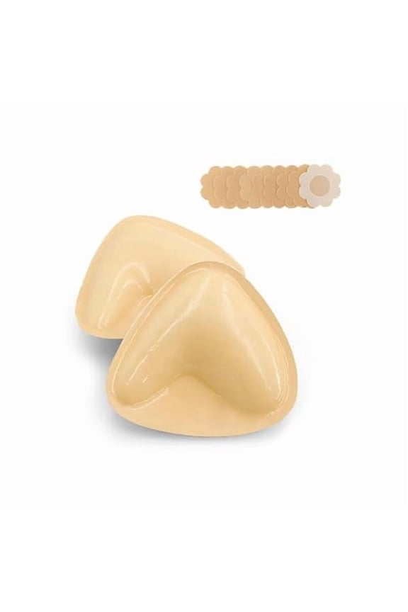 Ultra Boost Inserts Double-Sided Adhesive Pads Sticky Bikini Padding Inserts for Sports Bra Swimsuit