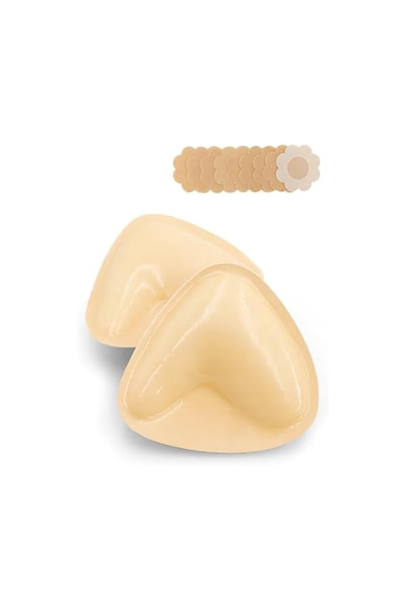 Ultra Boost Inserts Double-Sided Adhesive Pads Sticky Bikini Padding Inserts for Sports Bra Swimsuit