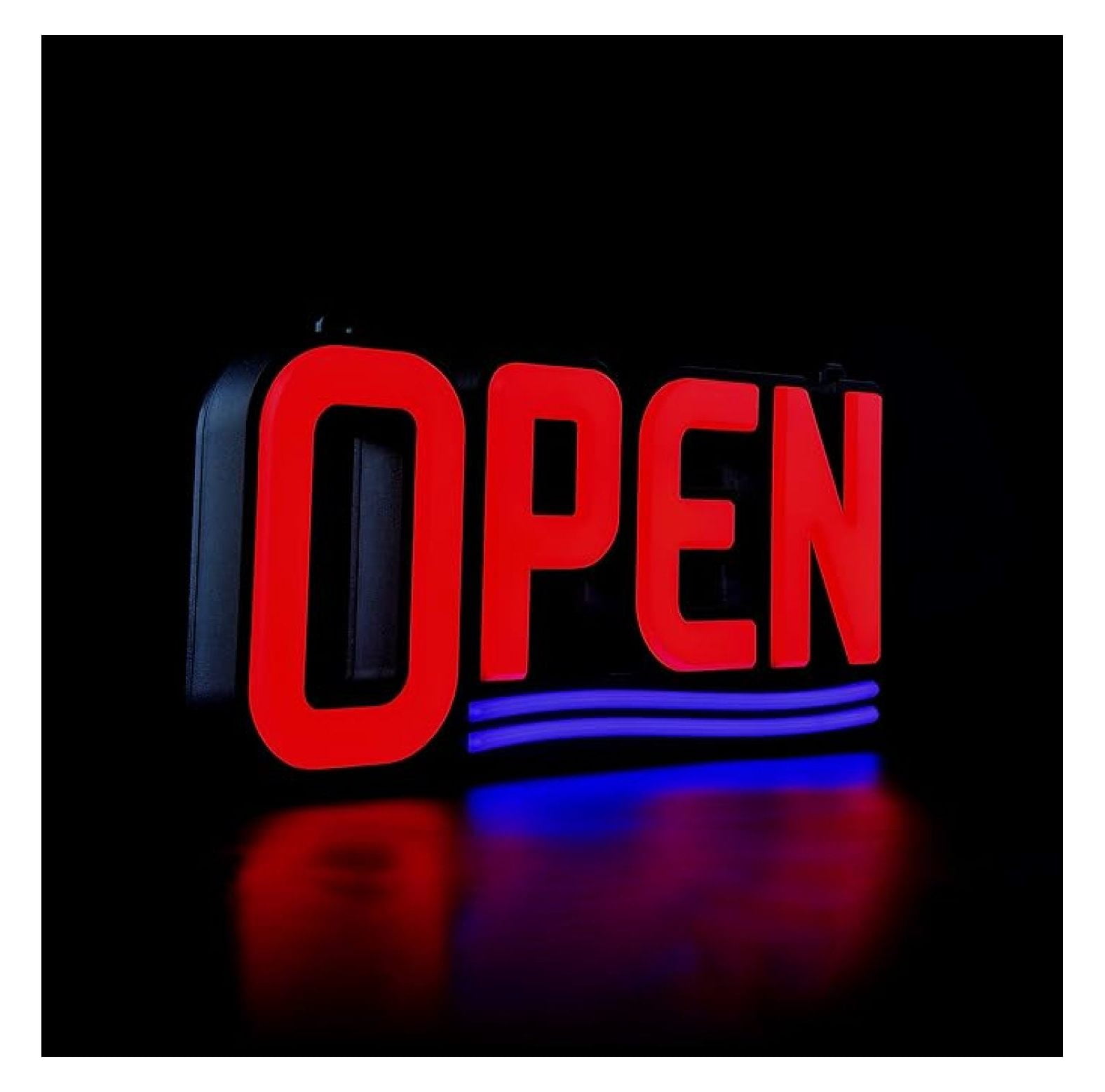 Ultra Bright LED Neon OPEN Sign 17x8" Business Storefront Window Display Day Night Visibility
