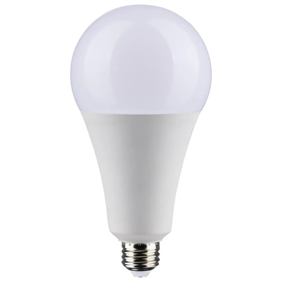 Ultra Bright Utility Lamp - 36 Watt - PS30 LED - Dimmable - White Finish - Medium Base - 2700K - 120 Volt - High Lumen - 12-Pack