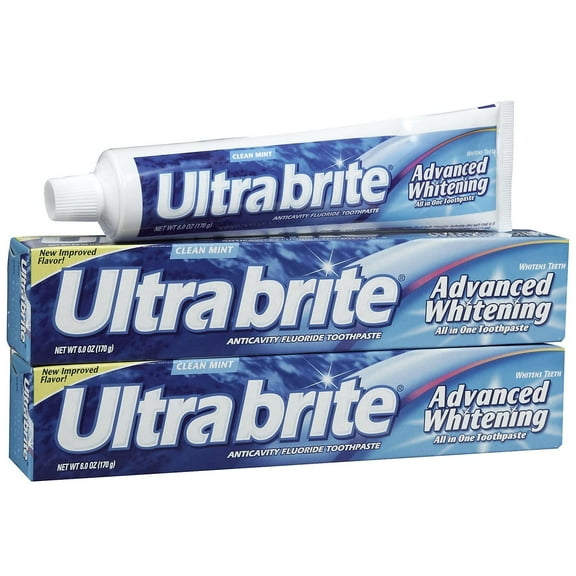 Ultra Brite Advanced Whitening Toothpaste - 6 oz - 2 pk C52