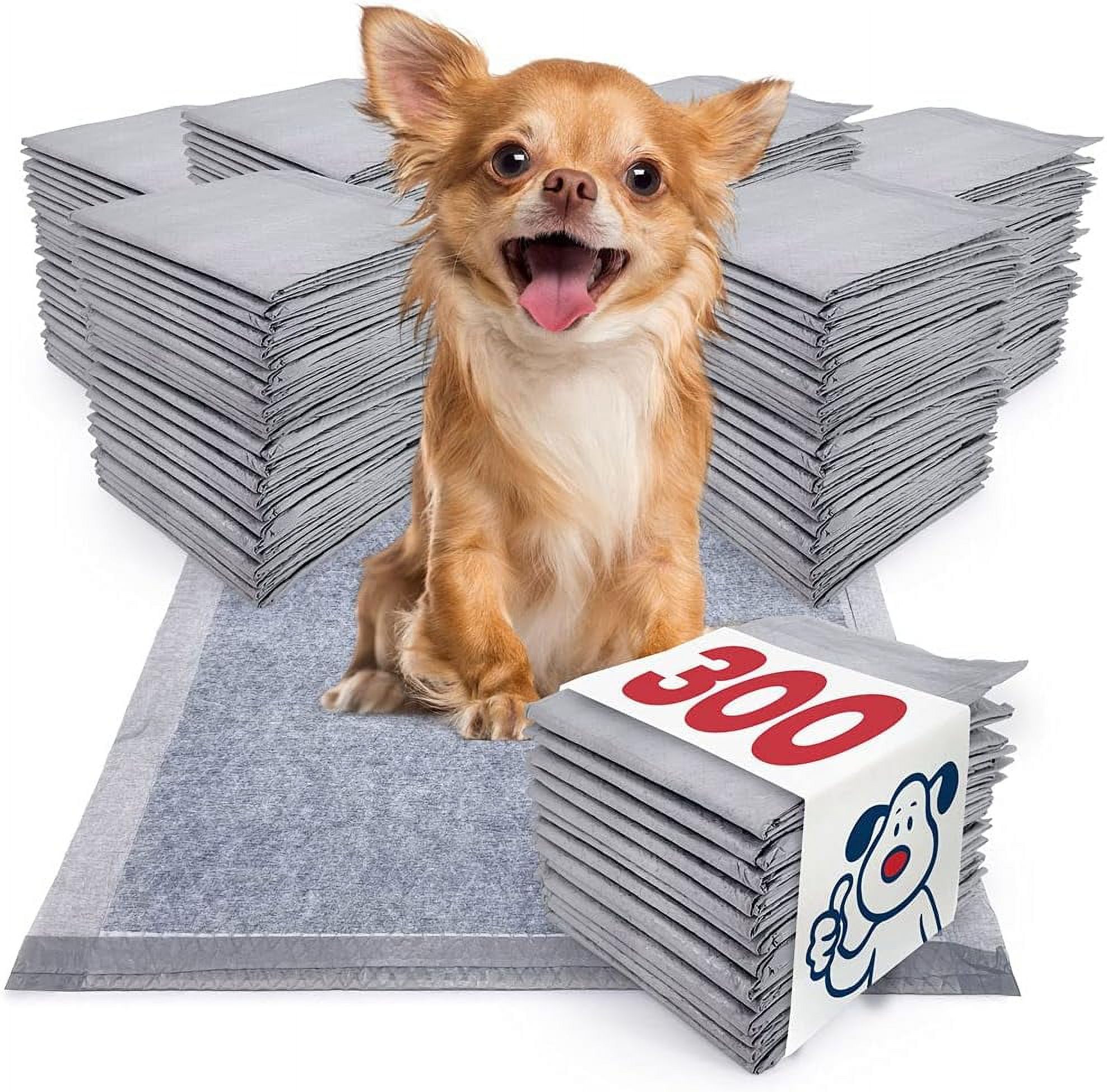 Ultra Carbon Puppy Pads, Small 17X24 Inch, 300 Count Super Premium