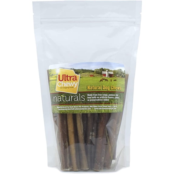 Ultra Chewy Bully Sticks - 6 inch, 25 pack