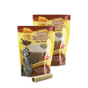 Ultra Chewy Double Treat Bones - Liver, 2 value packs