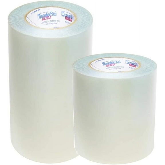 Ultra Clear 1310 Medium Tack Transfer/Application Tape 12" x 100 yd Roll, Stickers and Decals