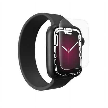 ZAGG - InvisibleShield Ultra Clear+ Advanced Scratch & Shatter Screen Protector for Apple Watch Series 7 and 8 45mm