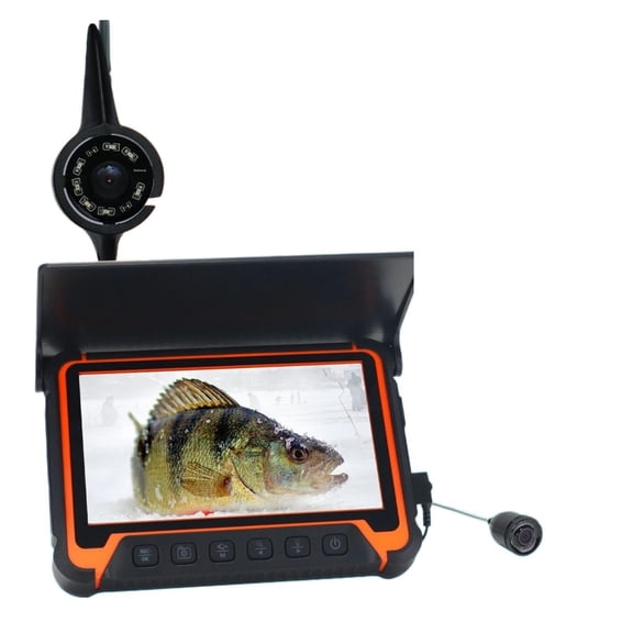 Ultra-Clear 7-inch Large-Screen Underwater Fish Finder, Temperature And Depth Sensing Monitor ,The Fisherman's Gift
