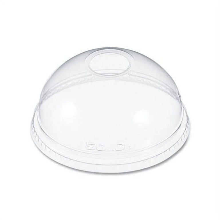 Ultra Clear Dome Cold Cup Lids, Fits 16 oz to 24 oz Cups, PET, Clear, 1,000/Carton Ultra Clear Dome Cold Cup Lids, Fits 16 oz to 24 oz Cups, PET, Clear, 1,000/Carton