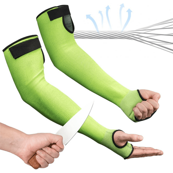 Ultra-Comfort Cut Resistant Sleeves for Thin Skin and Bruising, Cooling Protective Arm Sleeves for Gardening, Farming, Yard