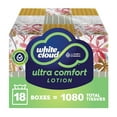 thumbnail image 1 of Ultra Comfort Lotion 3-Ply Facial Tissue with Aloe & Vitamin E, 18 Box Multipack, 60 Tissues Per Box, 1 of 5