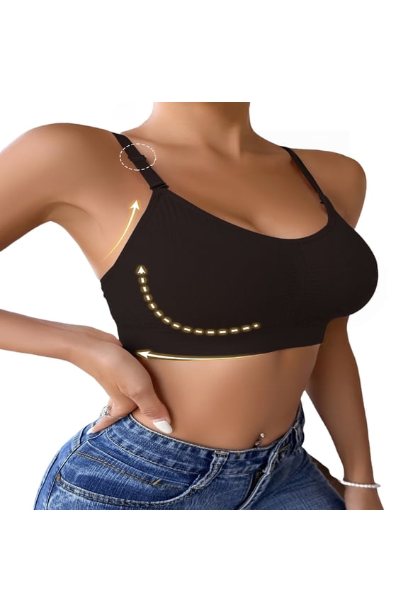 Ultra Comfort Wireless Shaping Bra - Smooths Sides & Adjustable Straps