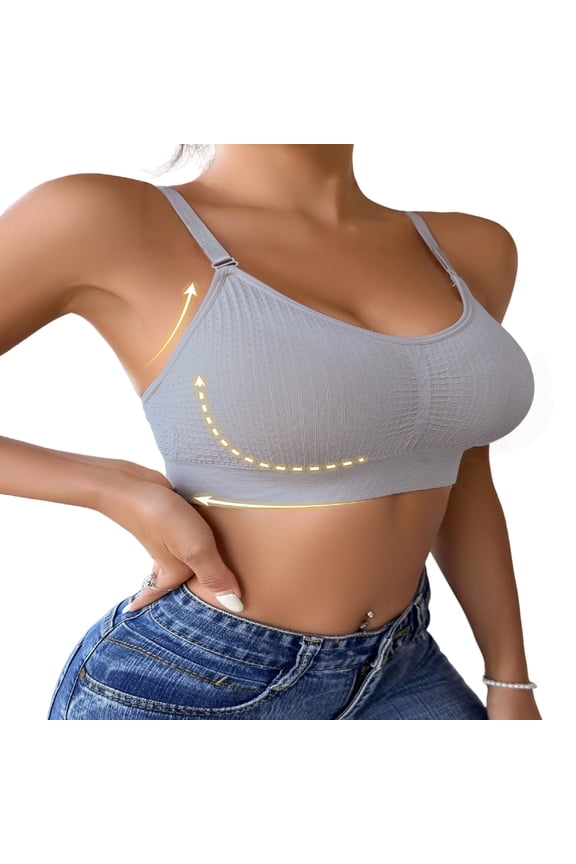Ultra Comfort Wireless Shaping Bra - Smooths Sides & Adjustable Straps