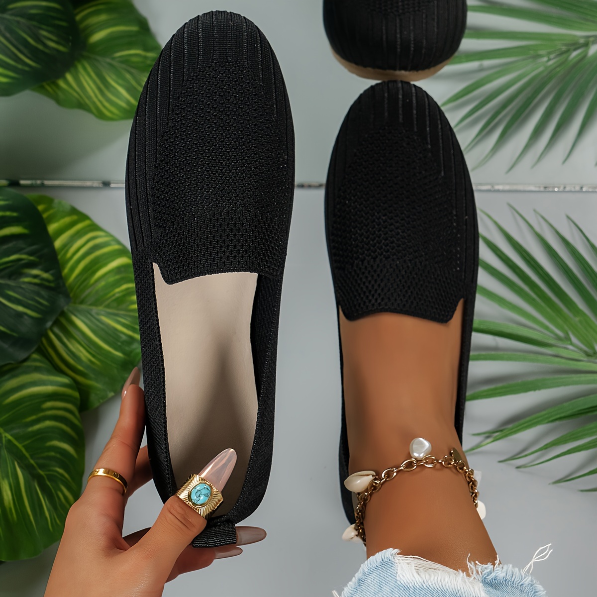 non slip flats womens