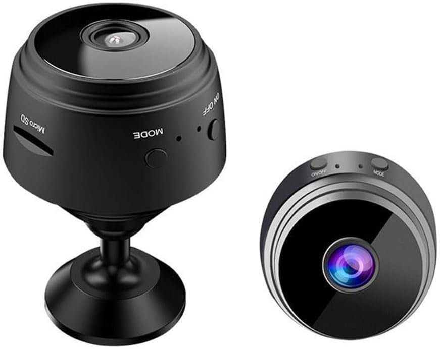 Ultra Compact 1080P WiFi Security Camera 2.4GHz Wireless Nanny Cam for Home, Pet & Baby Monitoring with Night Vision, Motion Detection, 128GB SD Support & Remote Viewing (5)