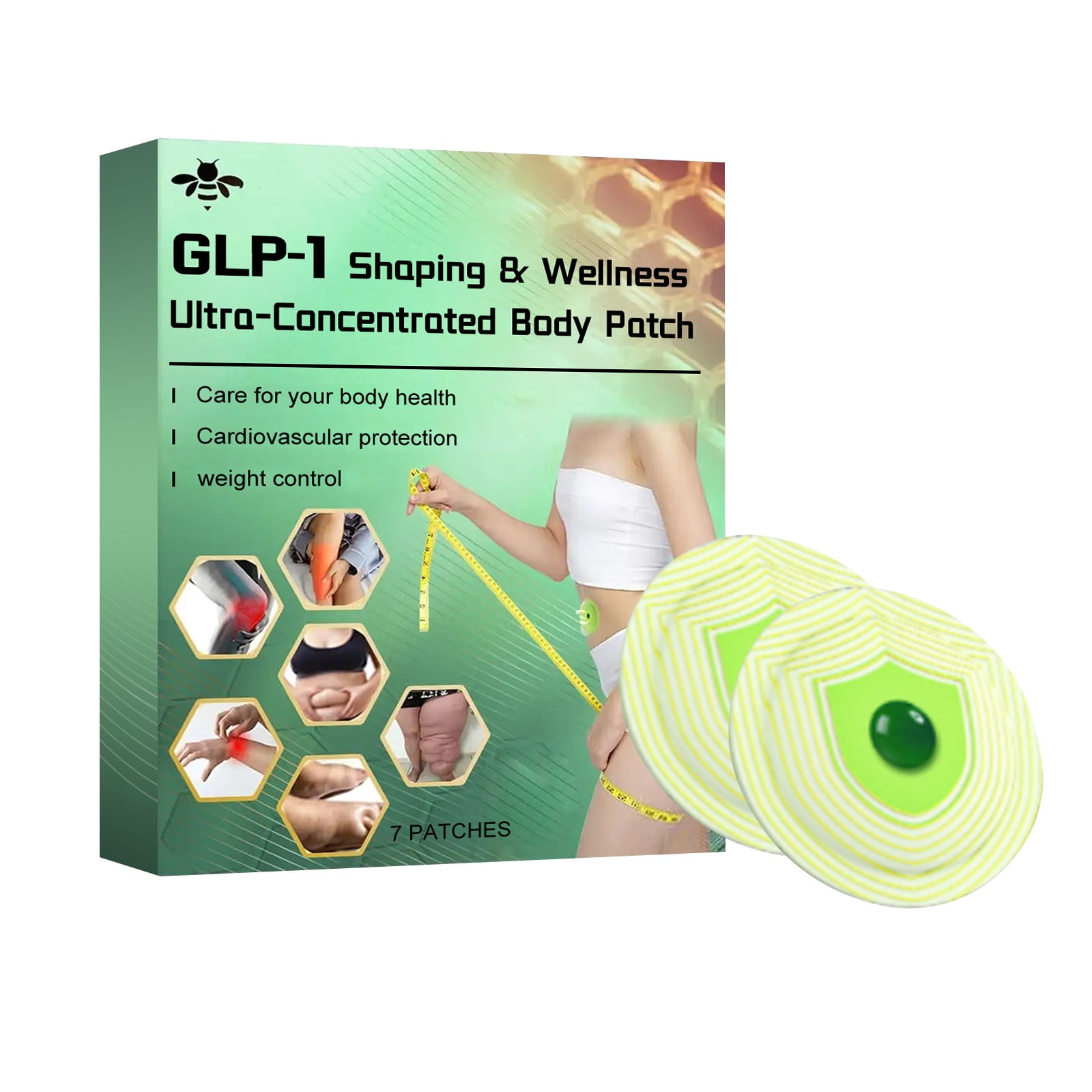 & Ultra Concentrated Body Patch Needle Plasters Nano Patch Improves ...