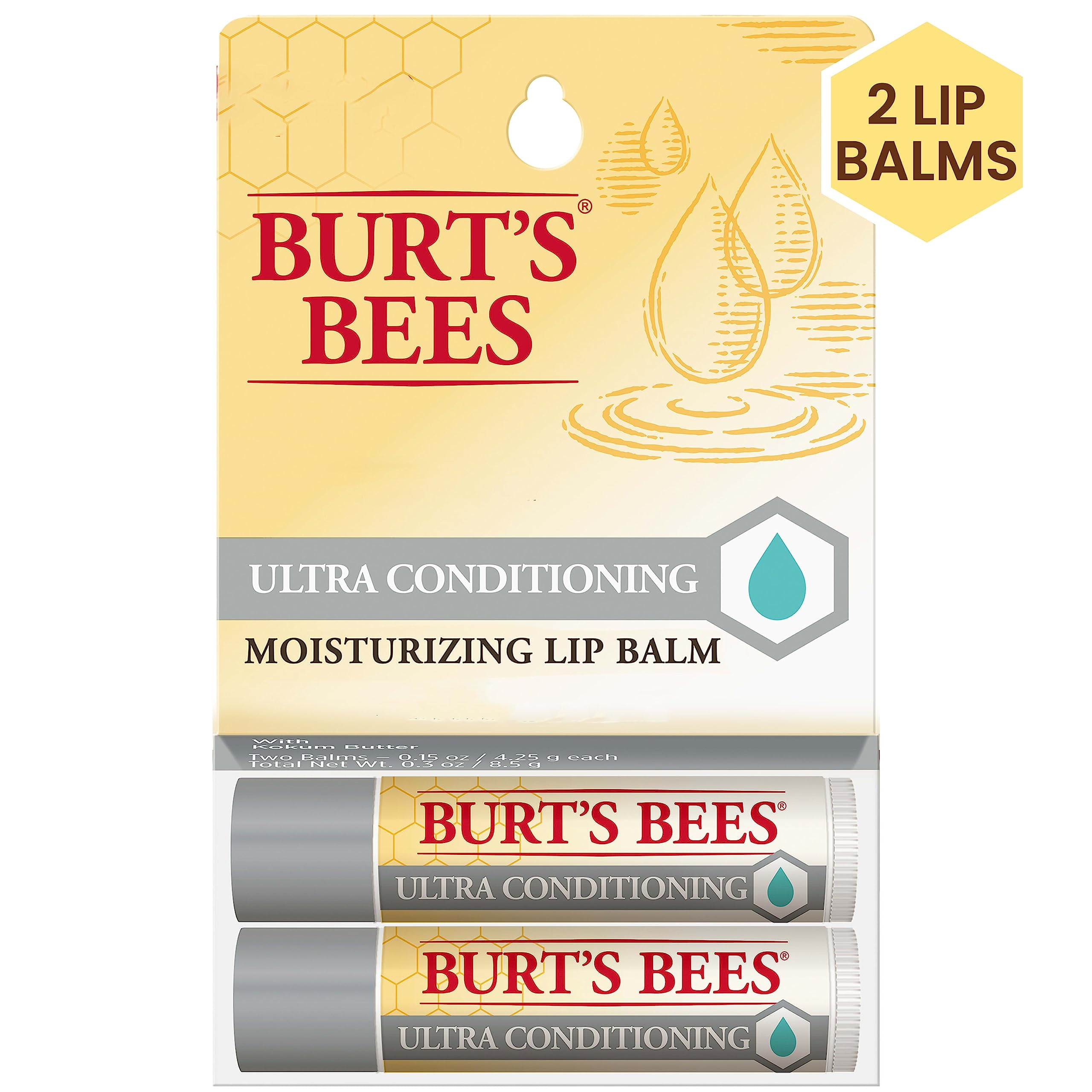 Burts Bees Ultra Conditioning Moisturizing Lip Balm, 1 ct - Harris Teeter