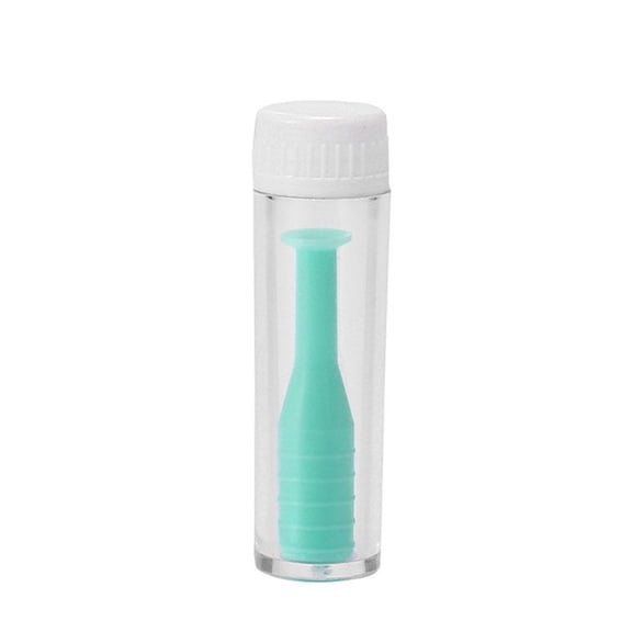 Ultra Contact Lens Remover Tool - Hard Contact Lens Remover Tool - Suction Cup Plunger for Scleral - Rigid Gas Permeable - Ideal for Long Nails for Soft Lenses - Green