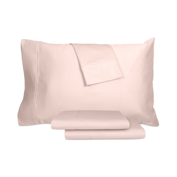 Ultra Cool BLUSH Cool Comfort 300 Thread Count 100 Cotton Sateen Sheet Set, King