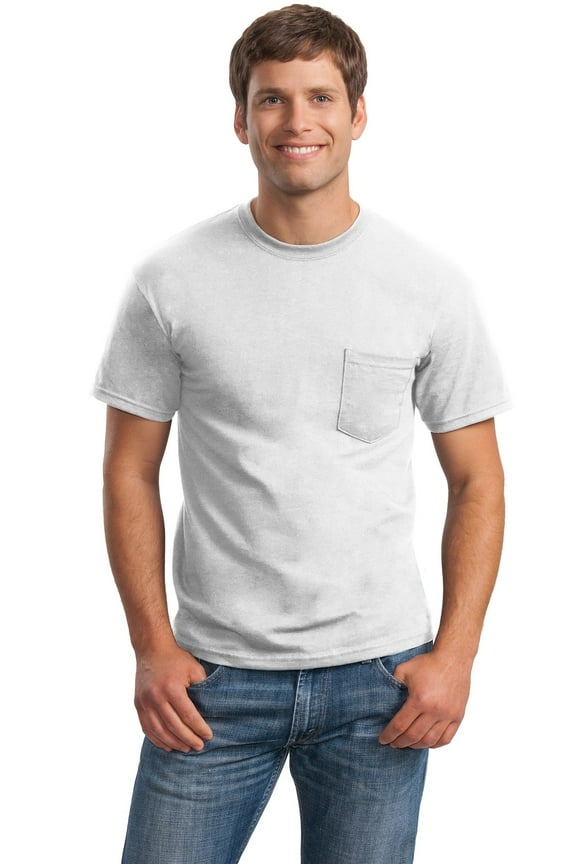Ultra Cotton 100% Cotton T-Shirt with Pocket