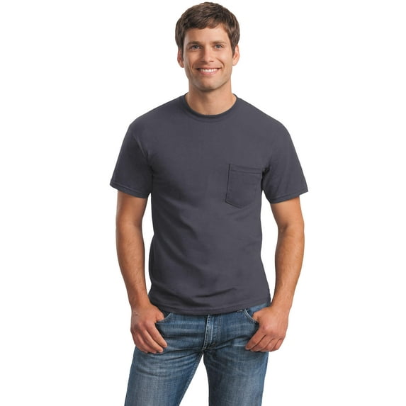Ultra Cotton 100% Cotton T-Shirt with Pocket