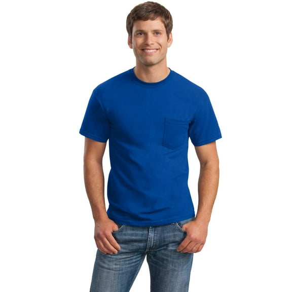 Ultra Cotton 100% Cotton T-Shirt with Pocket