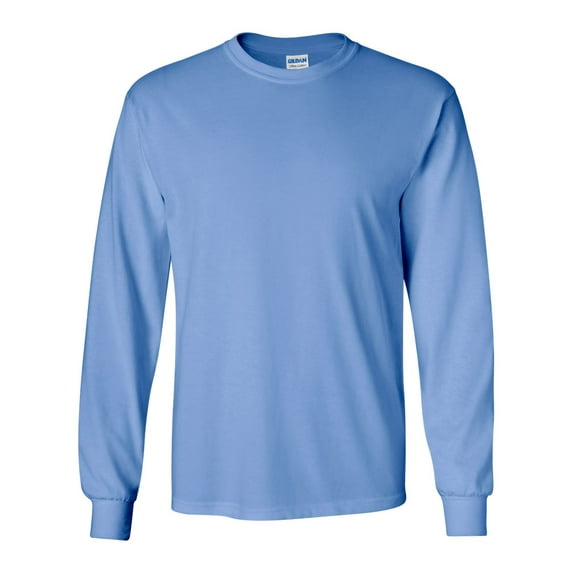 Ultra Cotton Long Sleeve T-Shirt, 2XL, Carolina Blue