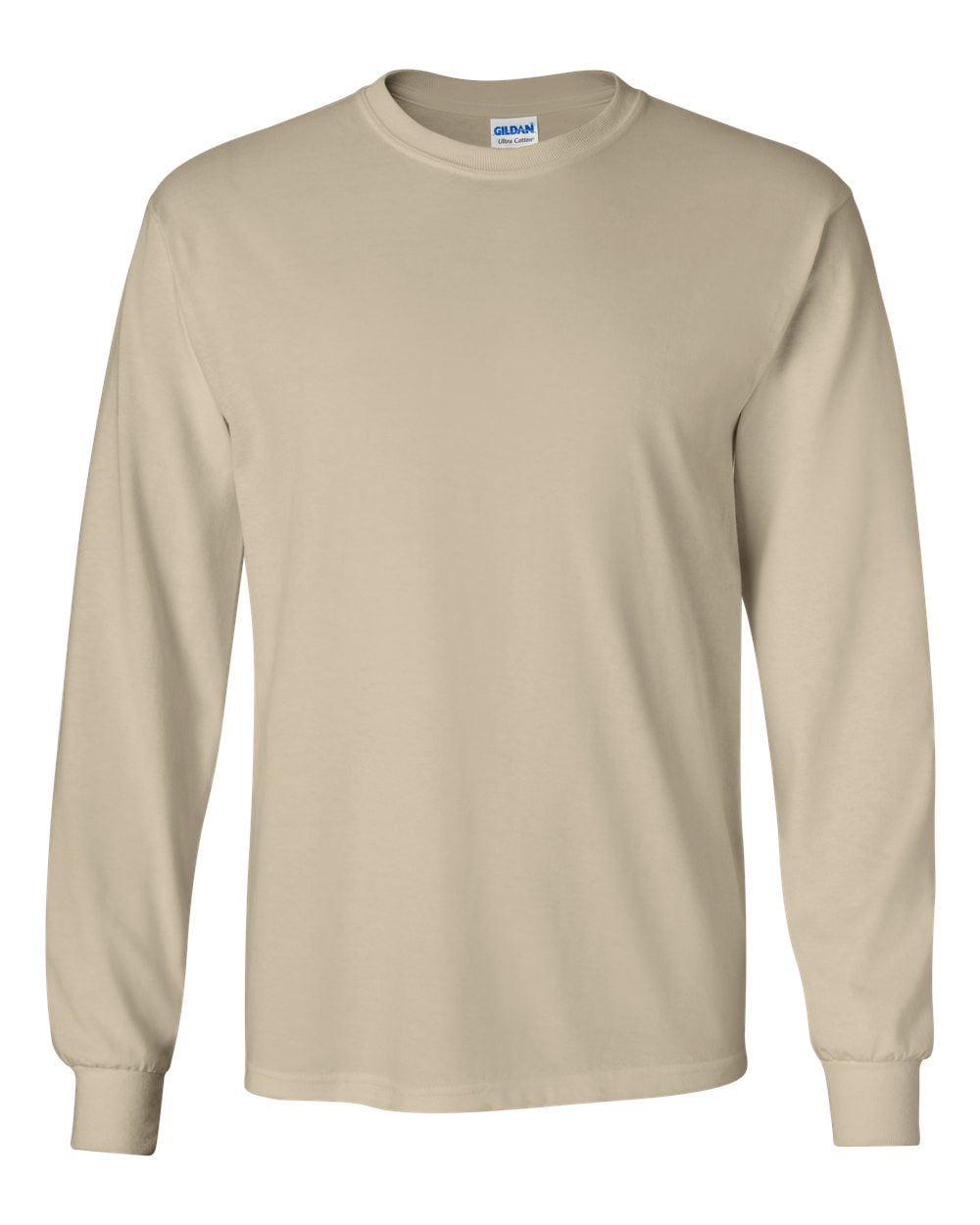 Ultra Cotton Long Sleeve T-Shirt, S, Ash - Walmart.com