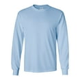 thumbnail image 1 of Ultra Cotton Long Sleeve T-Shirt, 3XL, Light Blue, 1 of 3