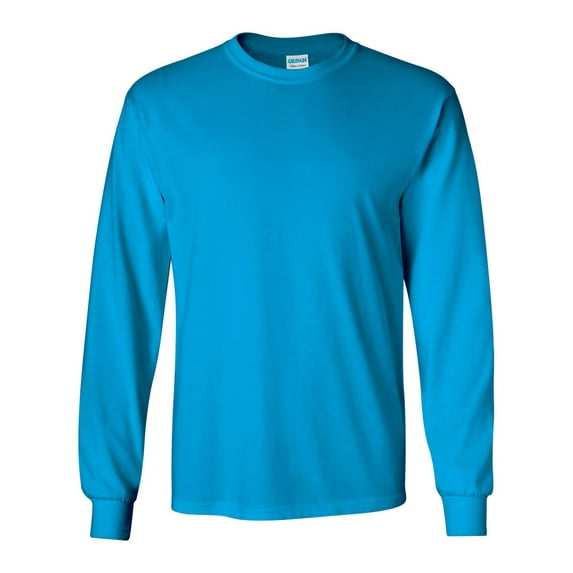 Ultra Cotton Long Sleeve T-Shirt, M, Sapphire