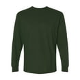 thumbnail image 1 of Ultra Cotton Long Sleeve T-Shirt, XL, Forest Green, 1 of 5