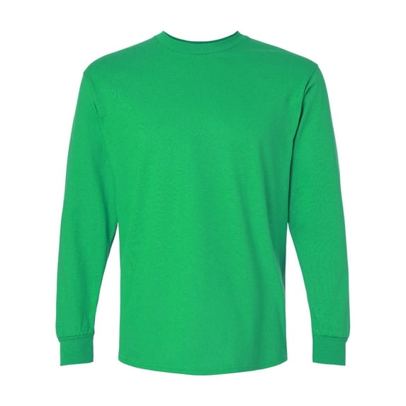 Ultra Cotton Long Sleeve T-Shirt, XL, Irish Green