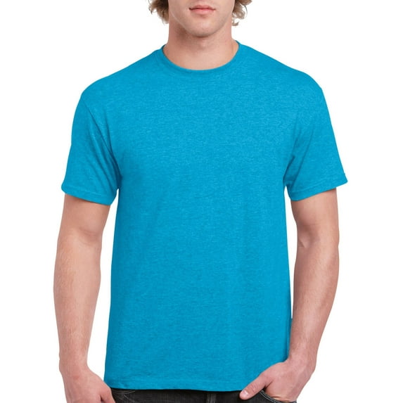 Ultra Cotton T-Shirt, M, Heather Sapphire