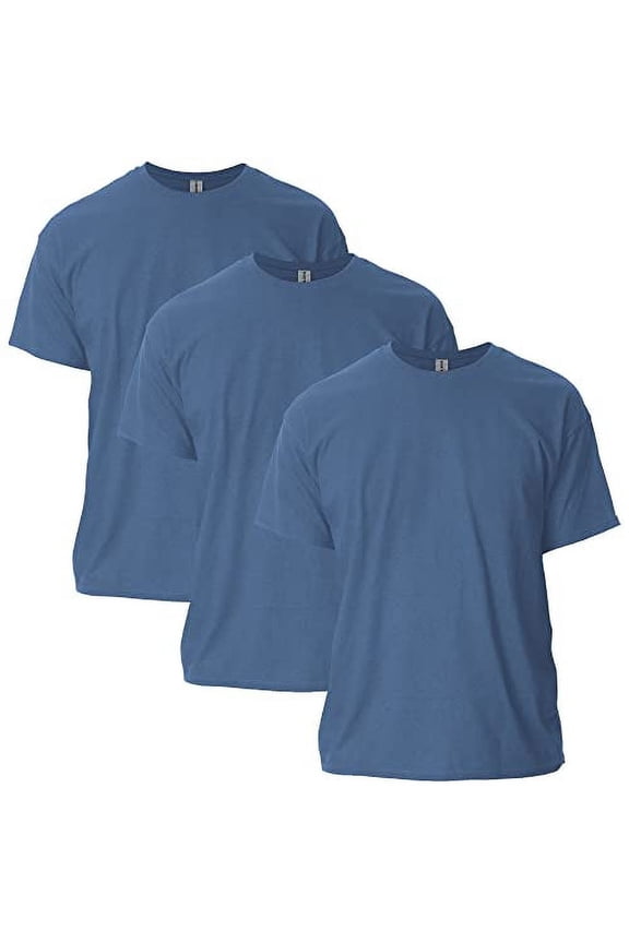 Ultra CottonĀ® T-Shirt (Pack of 3) 3 Heather Indigo