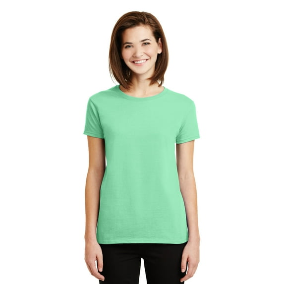 Ultra Cotton Women’s T-Shirt – Gildan – G2000L, Mint Green, XS, Pack Of 10, Tshirts for Women