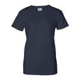 thumbnail image 1 of Ultra Cotton Women’s T-Shirt, L, Navy, 1 of 3