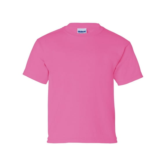 Ultra Cotton Youth T-Shirt, M, Safety Pink