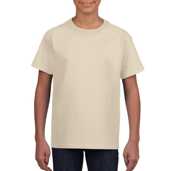 Ultra Cotton Youth T-Shirt, M, Sand