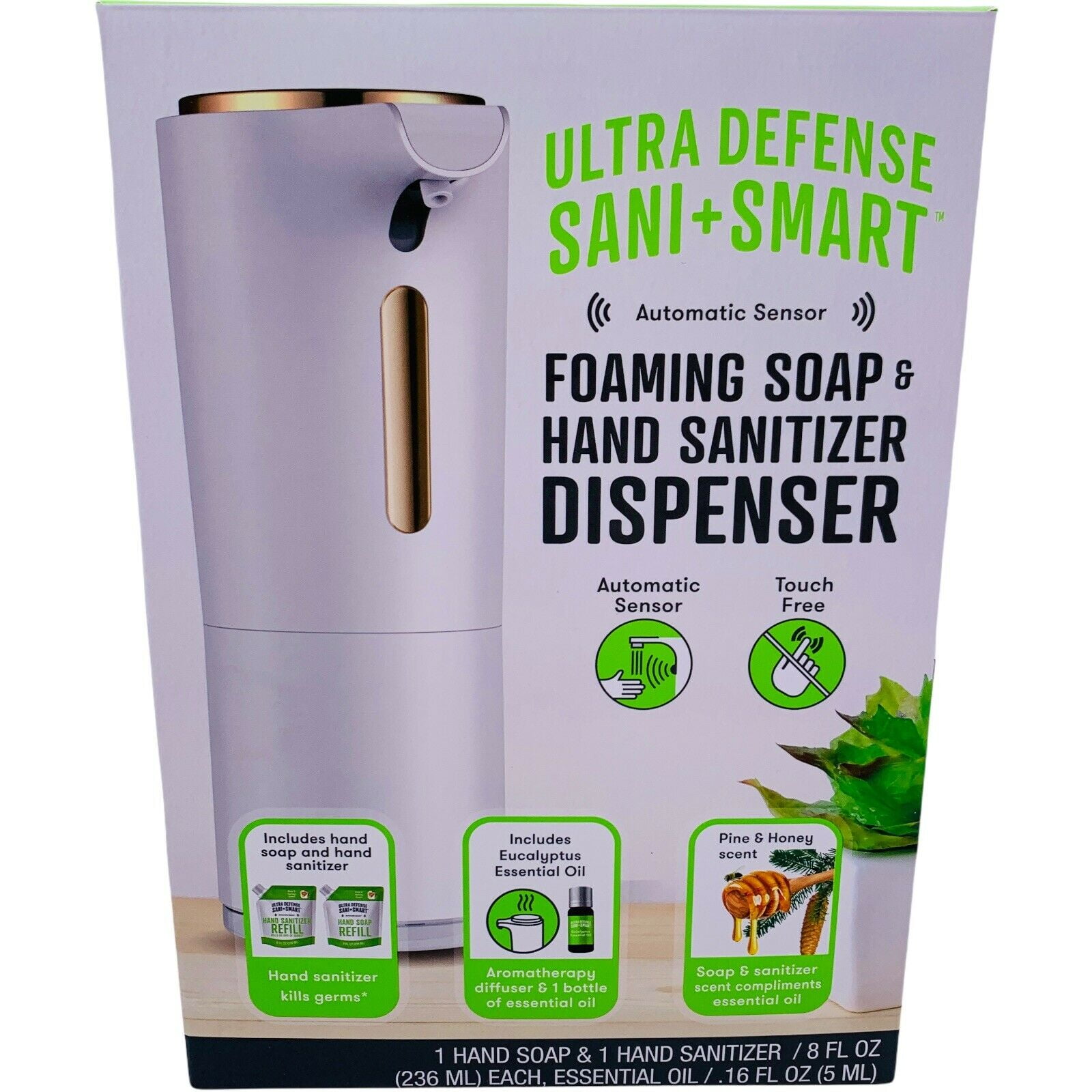 Ultra Defense Dispenser White