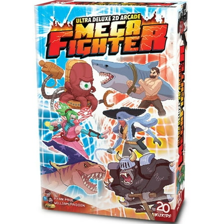 Ultra Deluxe 2D Arcade Mega Fighter - Head to Head Game, WizKids, Ages 14+, 2 Players, 30+ Min